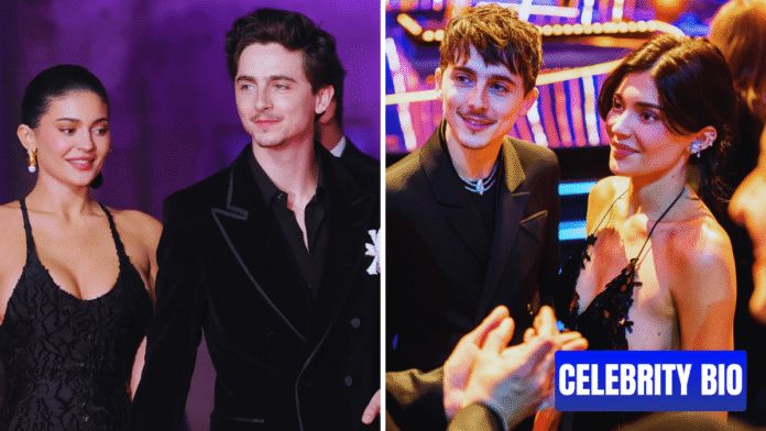 Timothée Chalamet and Kylie Jenner