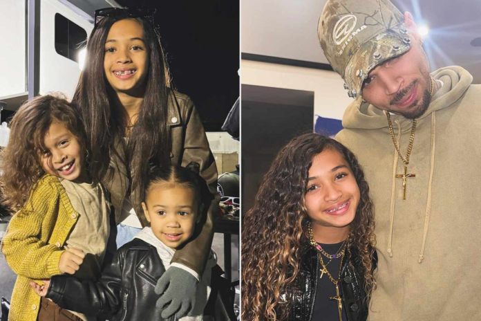 chris brown children