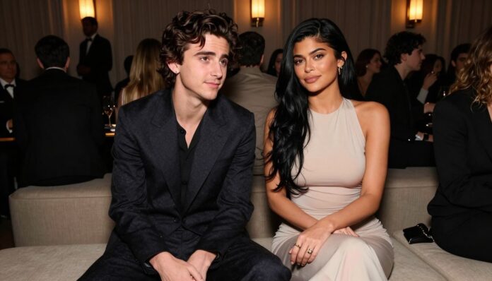 timothee chalamet and kylie jenner